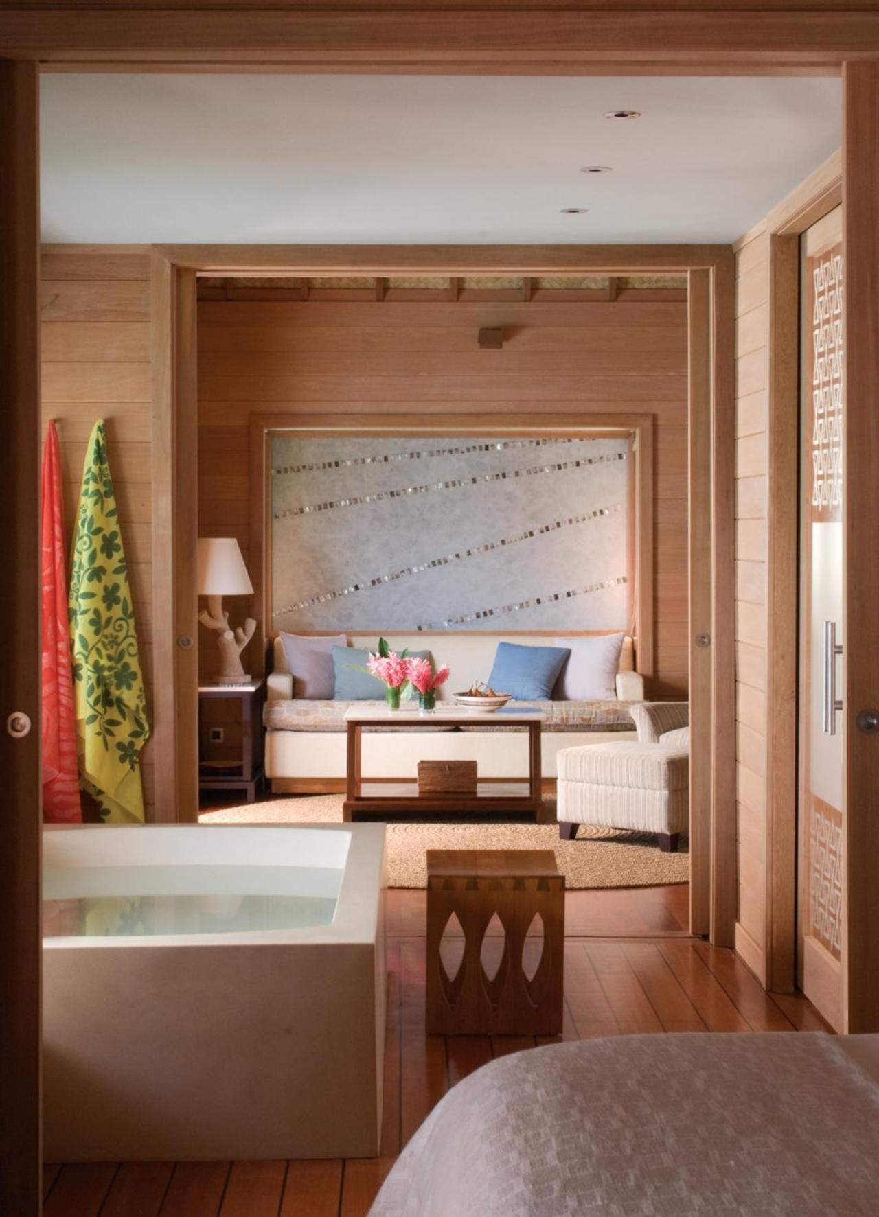 One Bedroom Beach View Over Water Bungalow Suite King Bed